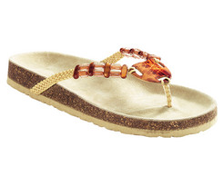 Amber Toe Post Footbed Mules